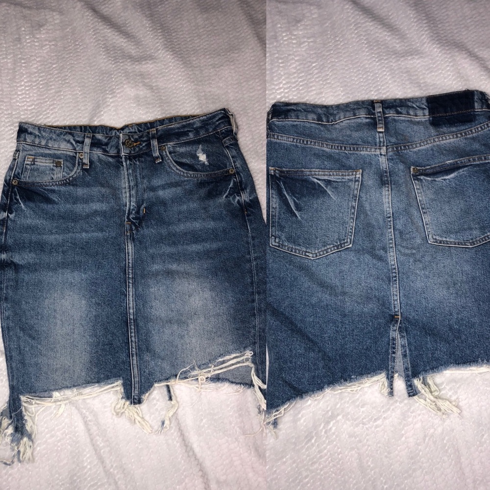 Denim skirt